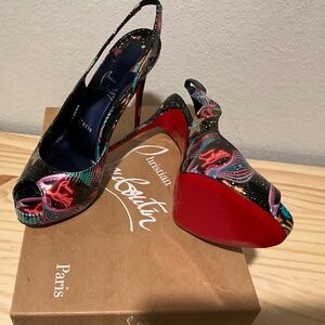 Christian Louboutin Hot Chick Sling Alta 120 👠